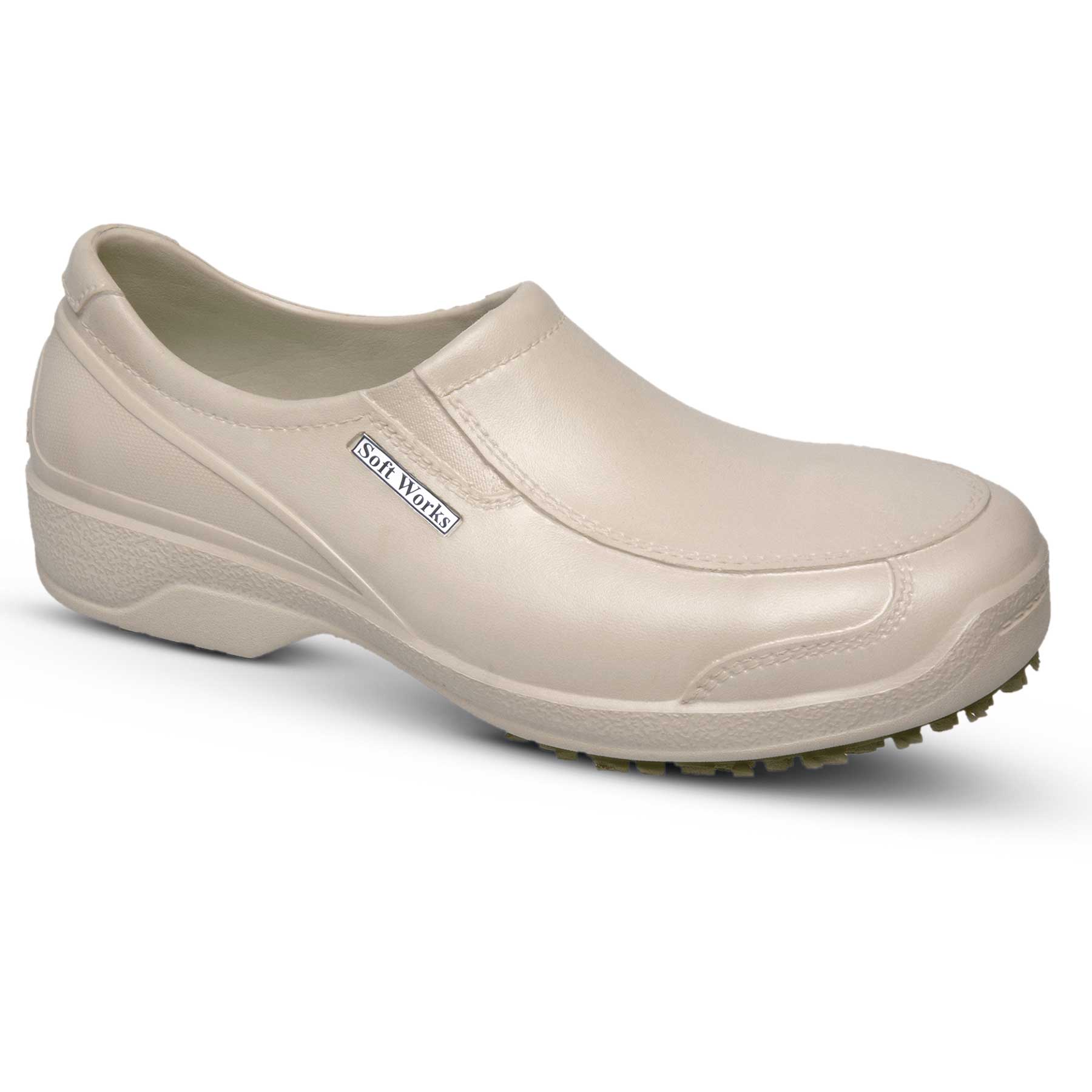 sapato social bege feminino